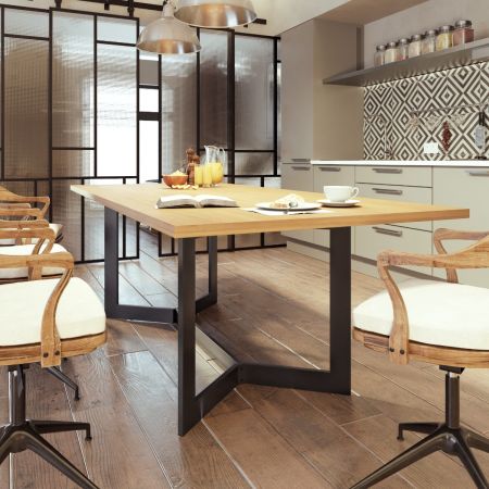 Pata de Mesa Metálica Barax Space