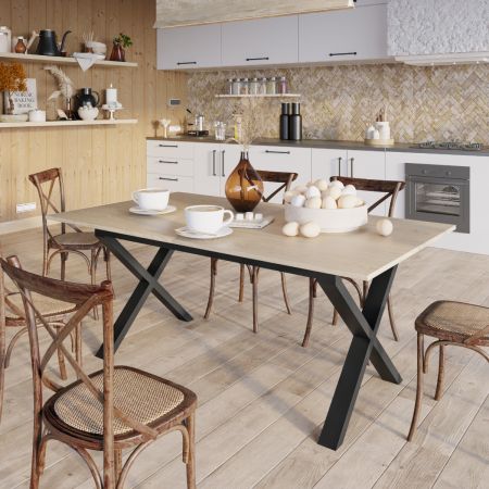 Pata de Mesa Metálica s výsuvom Belaga Split