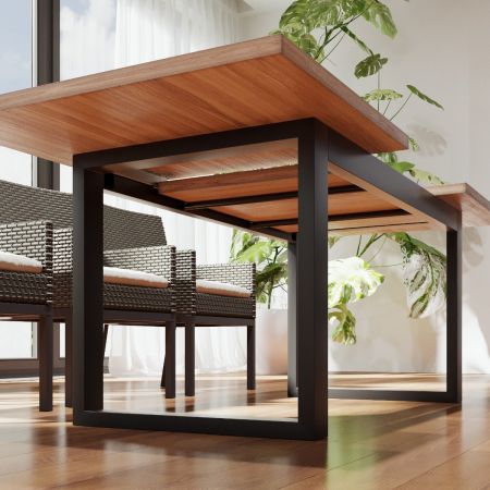 Pata de Mesa Metálica s výsuvom Eta Split