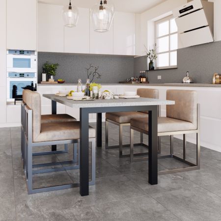 Pata de Mesa Metálica Etamin