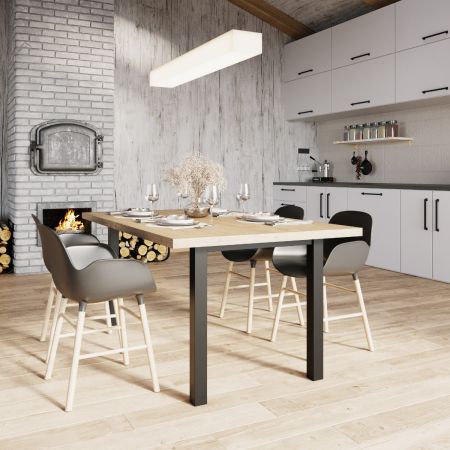 Pata de Mesa Metálica Etamin Lite