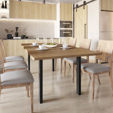 Pata de Mesa Metálica s výsuvom Etamin Split