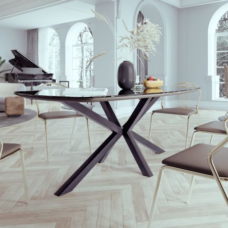 Pata de Mesa Metálica spider Acamar