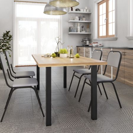 Pata de Mesa Metálica Melmak Flat