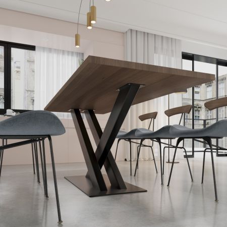 Pata de Mesa Metálica Zaniah