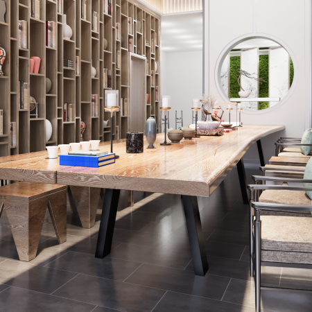 Pata de Mesa Metálica Thusia Extreme Long