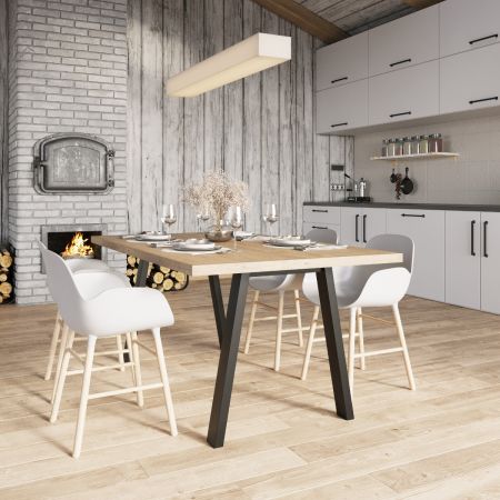 Pata de Mesa Metálica Thusia Lite