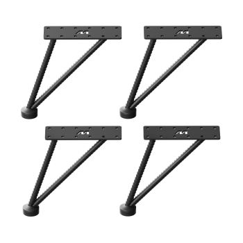 Pata de Mesa Metálica Hairpine Roxor Small