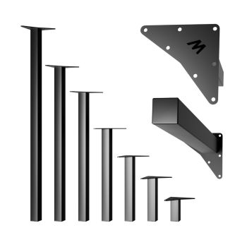 Pata de Mesa Metálica Leg